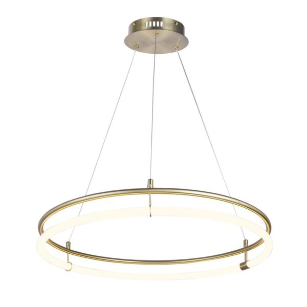 4629-6P, подвесная люстра, D600xH200/1500, LEDx24W, 2740LM, 4000K, included