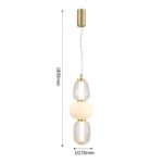 4057-1P, подвес, D170xH630/1830, LEDx29W, 2609LM, 3000K, included — изображение 3