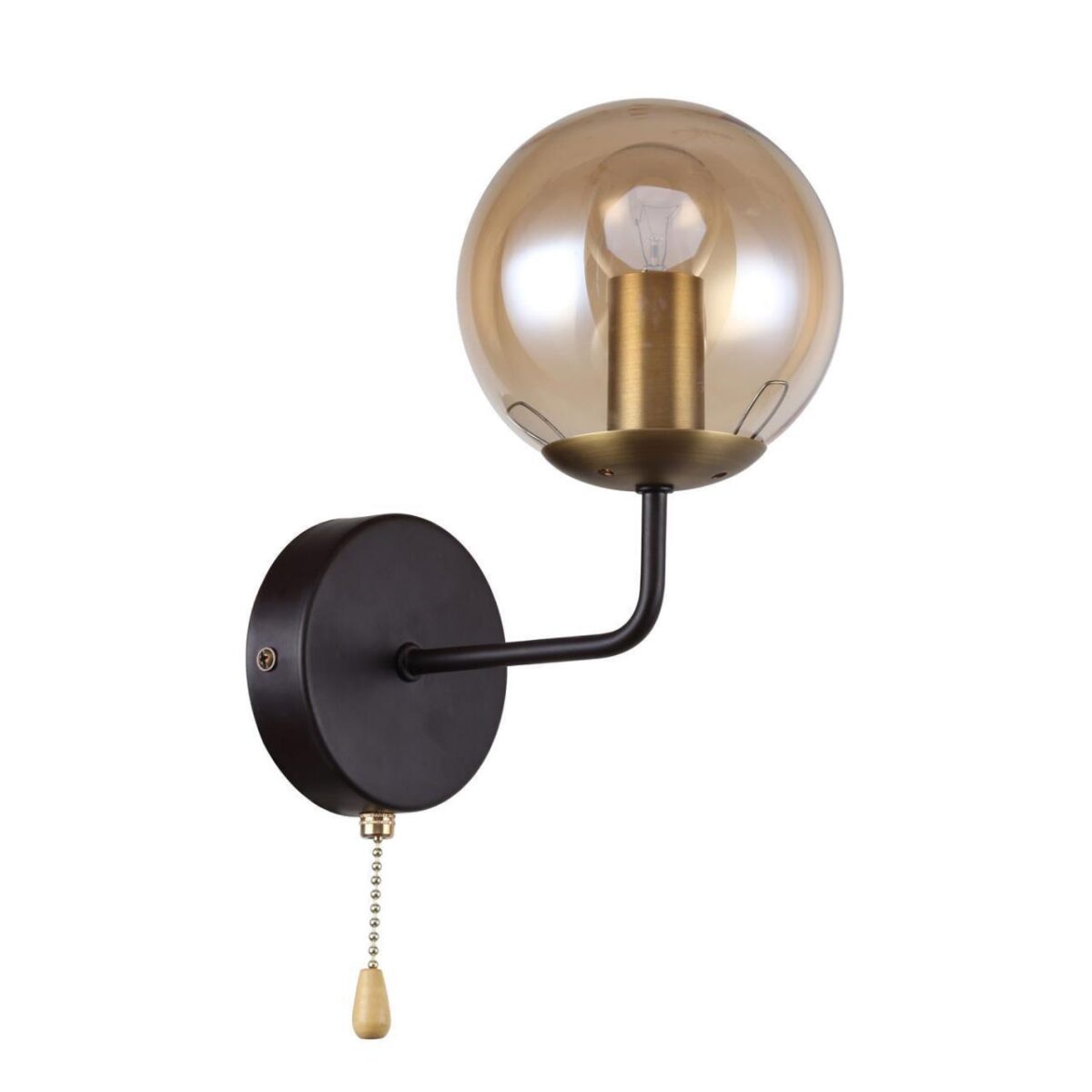 2344-1W, настенный светильник, D190xW120xH290, 1xE14x40W, excluded, switch — изображение 2