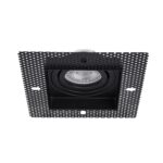 4536-1C, врезной светильник под штукатурку, L125xW125xH36, cutout:L80xW80, 1xGU10x35W, IP20, excluded