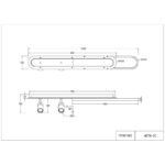 4076-2C, потолочный светильник, L1000xW120xH160, LEDx50W, 2200-4200LM, 3000-6000K, included, remote control — изображение 9