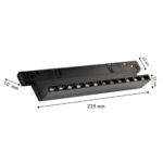 4574-1U, трековый светильник, L226xW10.5xH52, LEDx10W, 48V, 410LM, 2700-5700K, CRI>90, beam angle:30, included — изображение 3