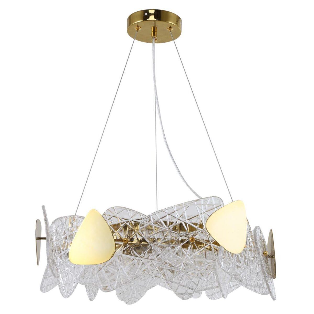 4249-6P, подвесная люстра, D490xH300/1150, 6xG9x40W, excluded — изображение 2