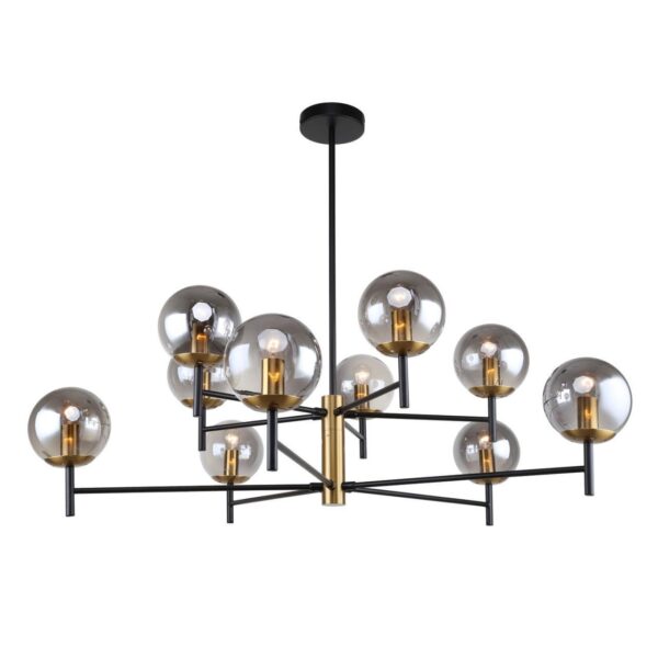 3088-10P, потолочная люстра, D980xH410/710, 10xE14x40W, excluded