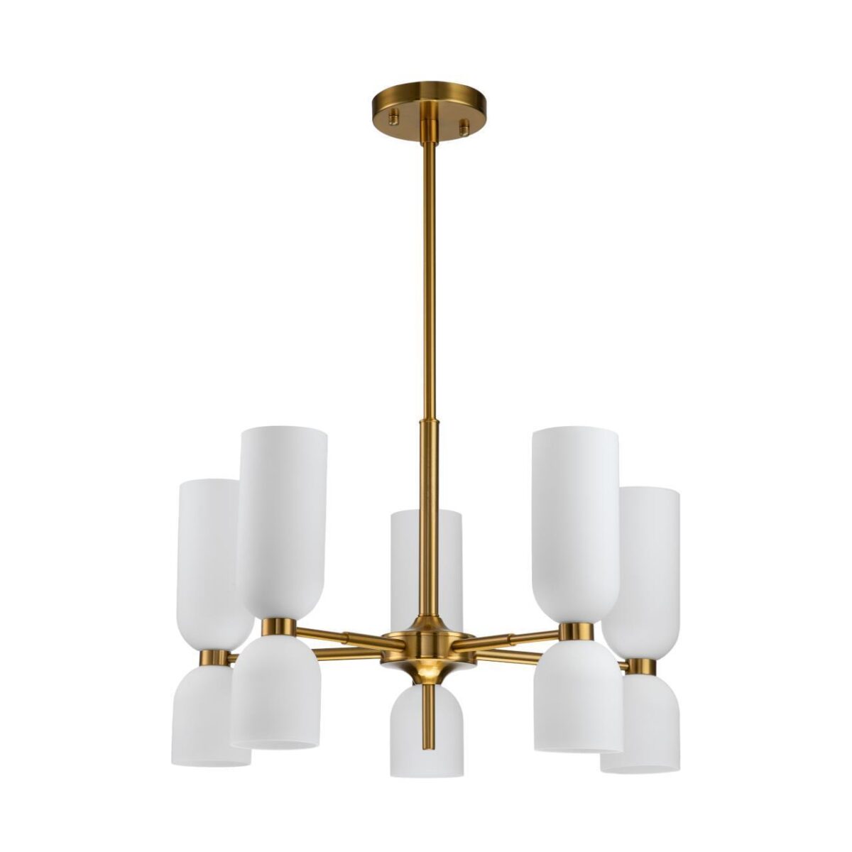 2876-5P, подвесная люстра, D680*H550/850, 10xE14x40W, excluded — изображение 2