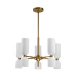 2876-5P, подвесная люстра, D680*H550/850, 10xE14x40W, excluded — изображение 2