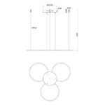4591-220-3CH, потолочная чаша, D220xH40, цвет хром — изображение 5