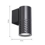 4659-1W, уличный светильник, D90xW60xH135, 1xGU10x35W, IP65, excluded — изображение 3