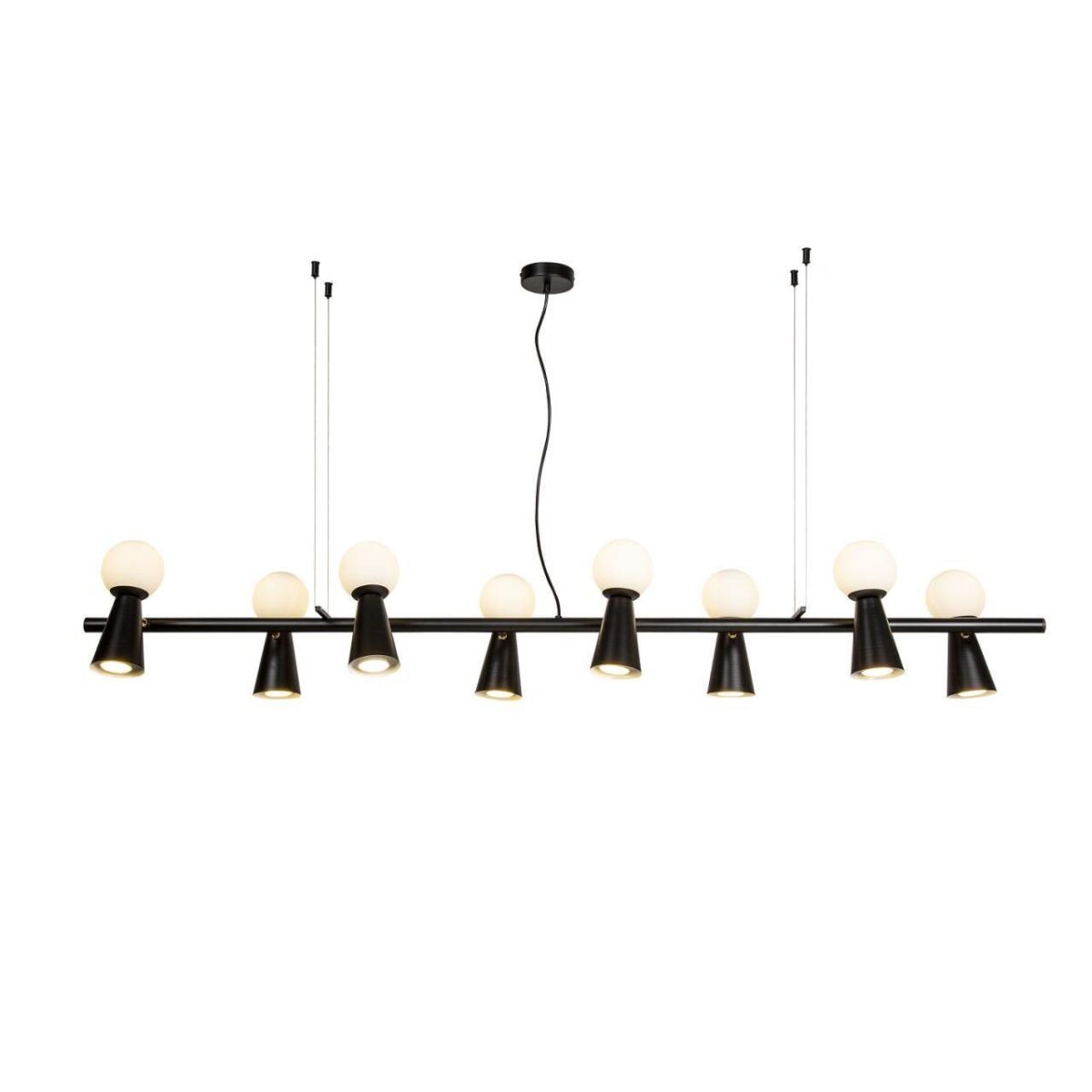 4095-8P, подвесная люстра, L1425xW330xH230/1730, 8xG9LEDx3W + 8xGU10x35W, excluded — изображение 1