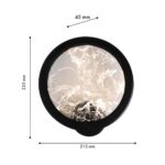 4375-1W, настенный светильник, D45xW215xH225, LEDx10W, 600LM, 4000K, CRI>90, included — изображение 3