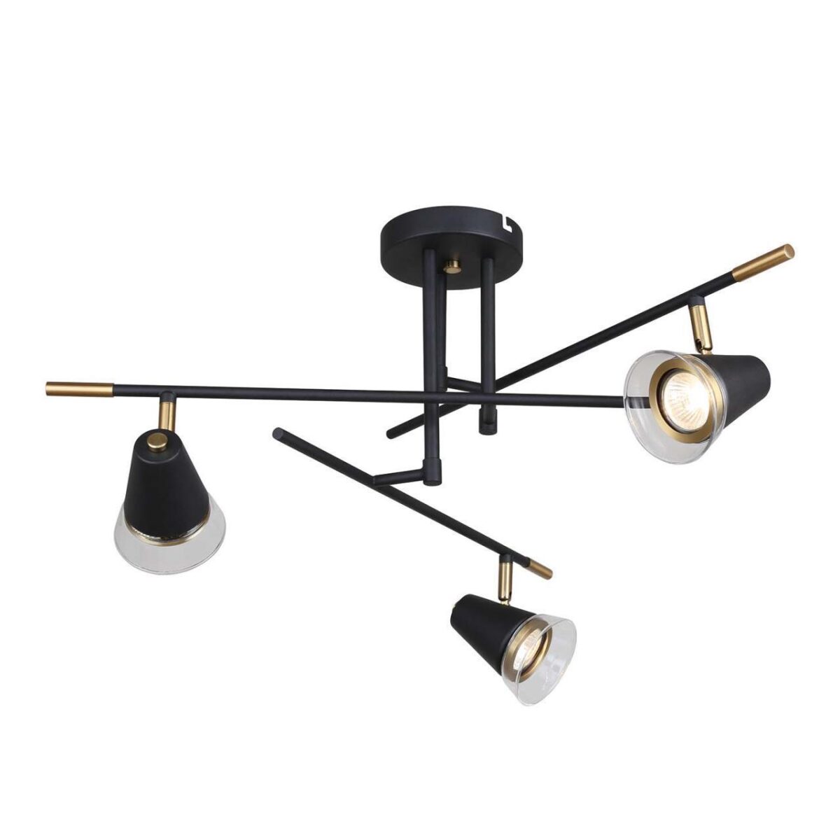 4618-3C, потолочная люстра, D650xH360, 3xGU10x35W, excluded 4618-3C, потолочная люстра, D650xH360, 3xGU10x35W, excluded — изображение 1