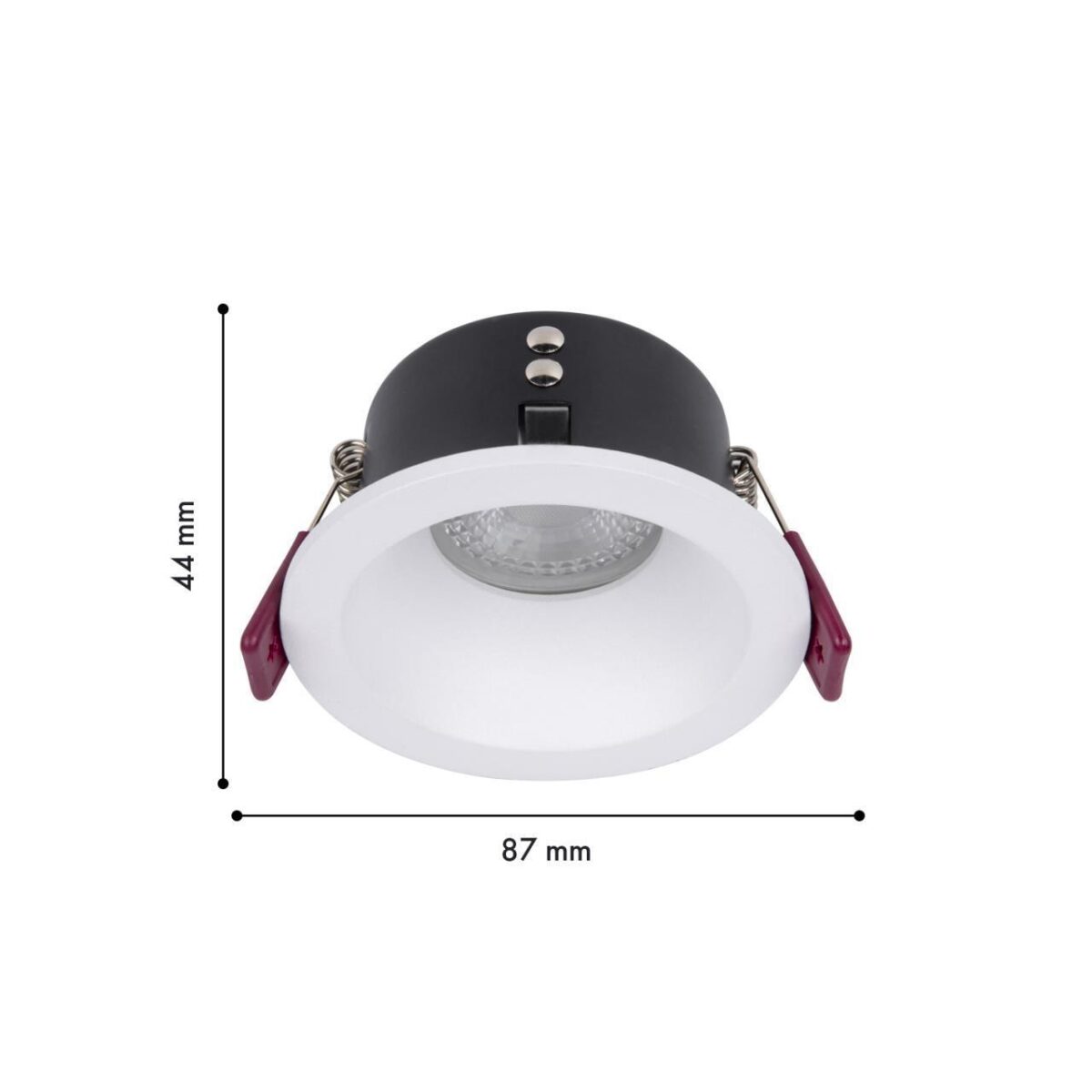 4528-1C, врезной светильник, D87xH44, cutout:D75, 1xGU10x35W, IP65, excluded — изображение 2