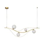 4059-4P, подвесная люстра, L1000xW120xH350/1350, 4xG9LEDx5W, excluded — изображение 2