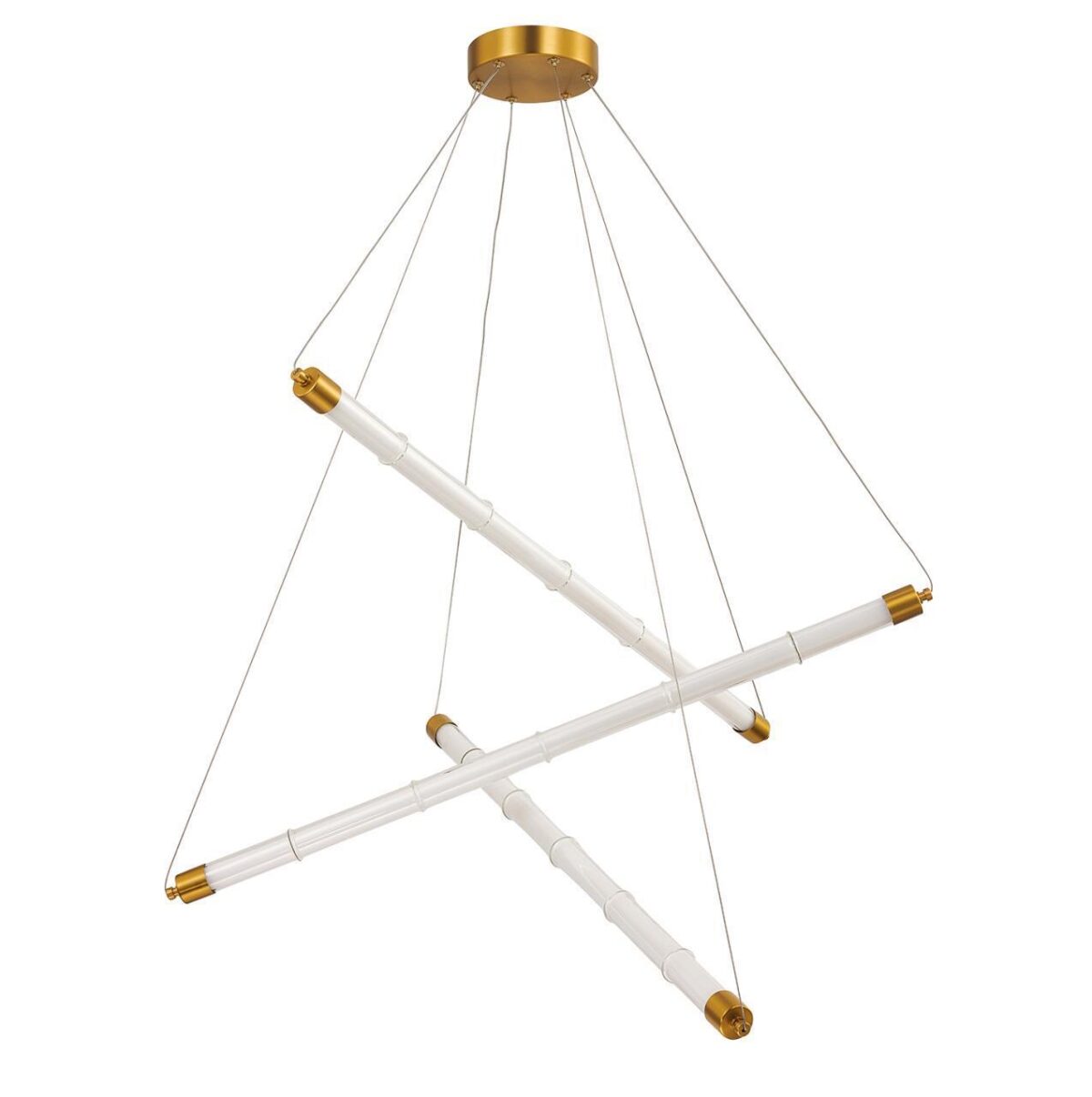 4558-3P, подвесная люстра, D390xH555/1510, 3xLEDx11W, 3500LM, 4000K, included — изображение 2