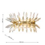 4058-6W, настенный светильник, D300xW540xH260, 6xG9x25W, excluded — изображение 3