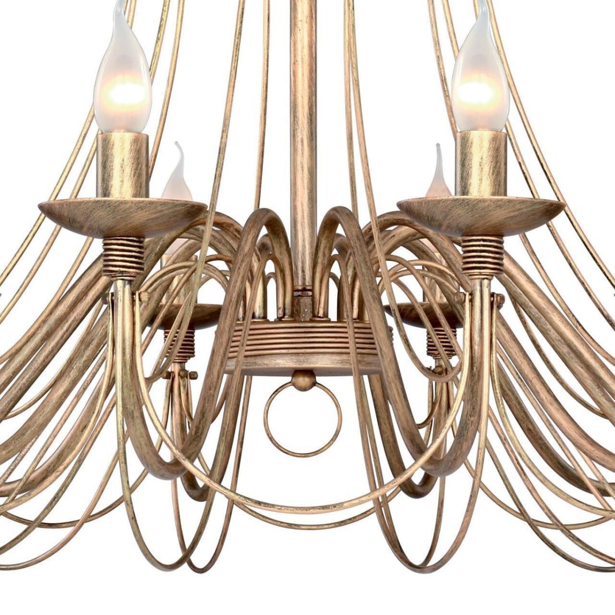 2163-12P, люстра подвесная, D920xH650/1350, 12xE14x40W, excluded — изображение 3