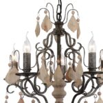 1763-5P, люстра подвесная, D500xH620/1620, 5xE14x40W, excluded — изображение 3