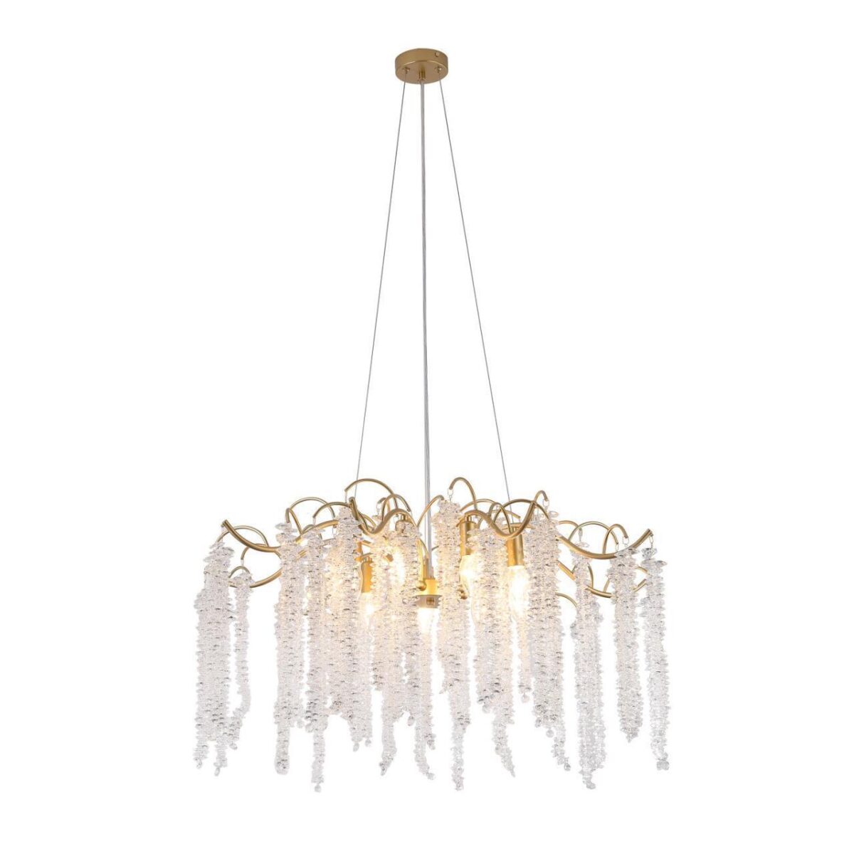 4134-9P, подвесная люстра, D850xH350/1200, 9xE14x60W, excluded — изображение 1