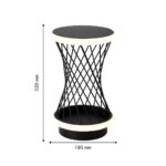 4436-2T, настольный светильник, D180xH320, LEDx12W, 1200LM, 3000-6000K, included, switch — изображение 3