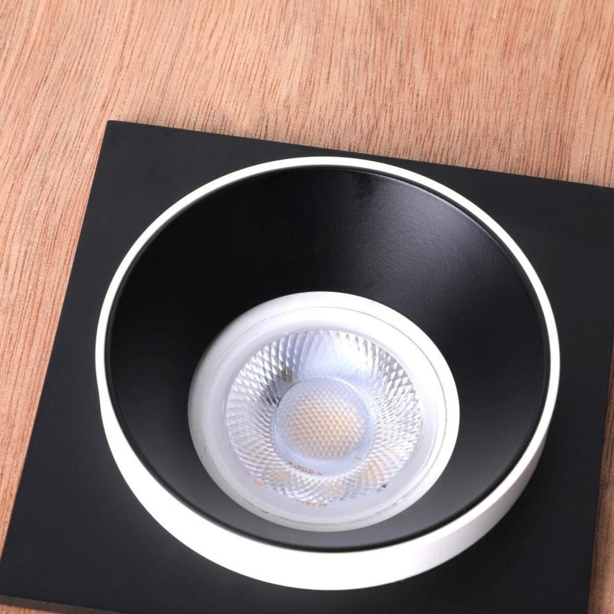 2890-1C, врезной светильник, L95xW95xH40, cutout:D75, 1xGU10LEDx7W, excluded — изображение 3