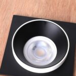 2890-1C, врезной светильник, L95xW95xH40, cutout:D75, 1xGU10LEDx7W, excluded — изображение 3