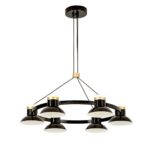 4516-6P, подвесная люстра, D625xH300/1800, 6xLEDx10W, 4800LM, 4000K, included