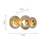 4641-3W, настенный светильник, D95xW350xH150, LEDx18W, 2052LM, 4000K, included — изображение 2
