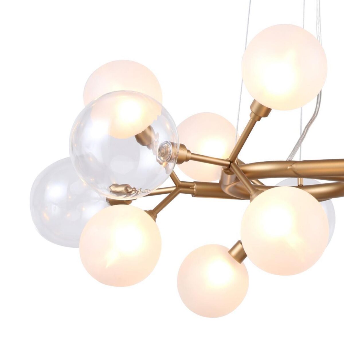 2515-10P, люстра подвесная, D680xH380/1100, 10xG9x40W, excluded — изображение 5