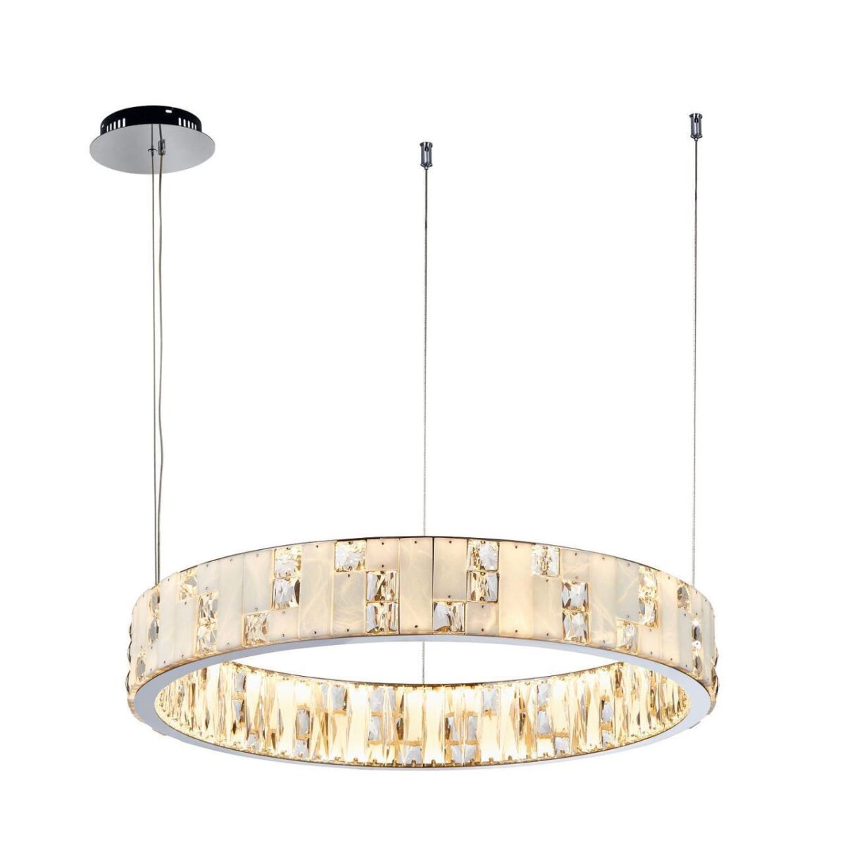 4205-6P, подвесная люстра, D630xH110/1500, 2xLEDx34W, 3400LM, 3000K, included — изображение 1