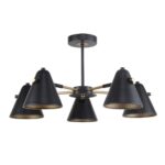 2844-5P, потолочная люстра, D610xH330, 5xE14x40W, excluded — изображение 2