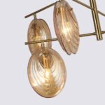 4485-6C, потолочная люстра, D900xH685, 6xE14x60W, excluded — изображение 4