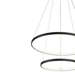 1764-10P, подвесная люстра, D400xD600xH400/1400, LEDx54W, 2520LM, 4000K, included — изображение 4