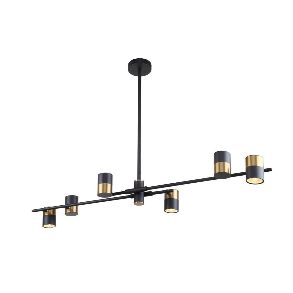 3092-6P, потолочная люстра, L965xW220xH325/725, 6xGU10x35W, excluded — изображение 1