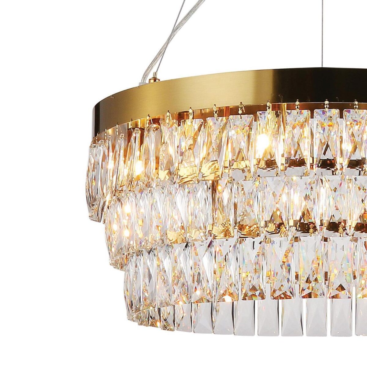 2206-12P, люстра подвесная, D600xH260/1760, 12xG9x40W, excluded — изображение 4