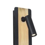 2897-1W, настенный светильник, D80xW100xH300, 1xLEDx3W, 157LM, 3000K, included, switch — изображение 3