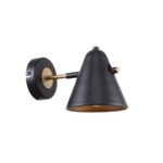 2844-1W, настенный светильник, D220xW140xH140, 1xE14x40W, excluded