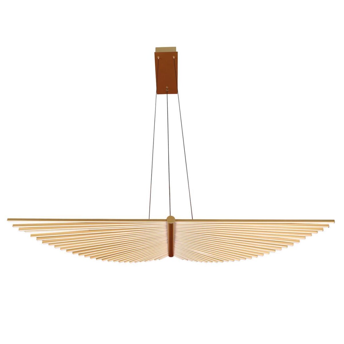 4380-1P, подвесная люстра, L1500xW380xH1980, LEDx120W, 7200LM, 4000K, CRI>90, included — изображение 1