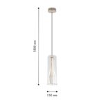 4626-1P, подвес, D150xH500/1500, LEDx20W, 1360LM, 4000K, included — изображение 3