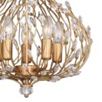 2020-5P, люстра подвесная, D420xH450/800, 5xE14x40W, excluded — изображение 4