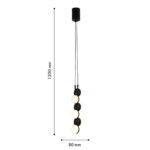 4601-1P, подвес, D70xH500/1200, 6xLEDx2W, 1080LM, 3000K, included — изображение 3