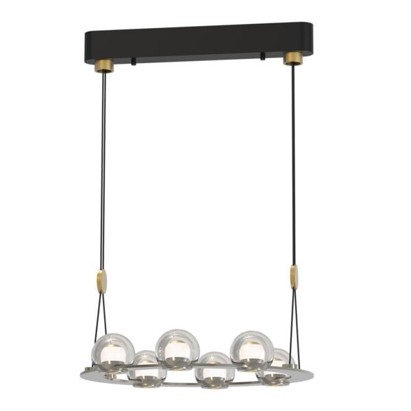 4291-6P, подвесная люстра, D520xH1500/1575, 6xLEDx7.5W, 3600LM, 4000K, included