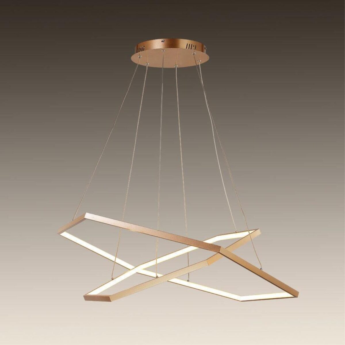 2103-14P, люстра подвесная, L800xW924xH1200max, 1xLEDx40W + 1xLEDx56W, 8440LM, 3000K, included — изображение 3