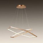 2103-14P, люстра подвесная, L800xW924xH1200max, 1xLEDx40W + 1xLEDx56W, 8440LM, 3000K, included — изображение 3