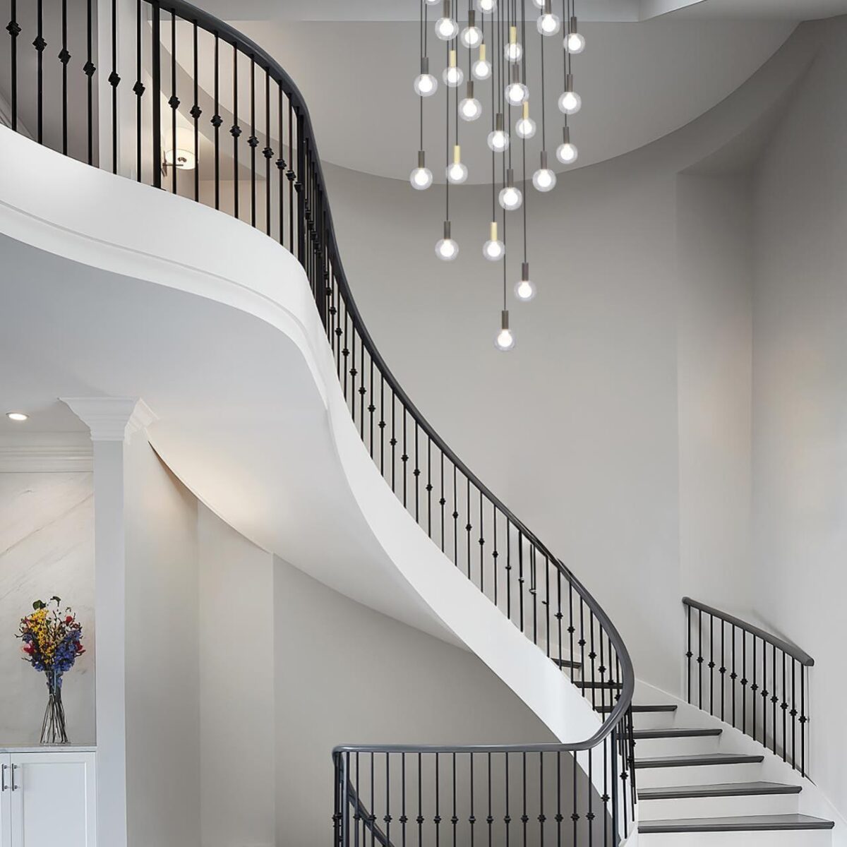 4378-12P, подвесная люстра, D650xH760, 12xLEDx3.5W, 2795LM, 4000K, CRI>90, included — изображение 7