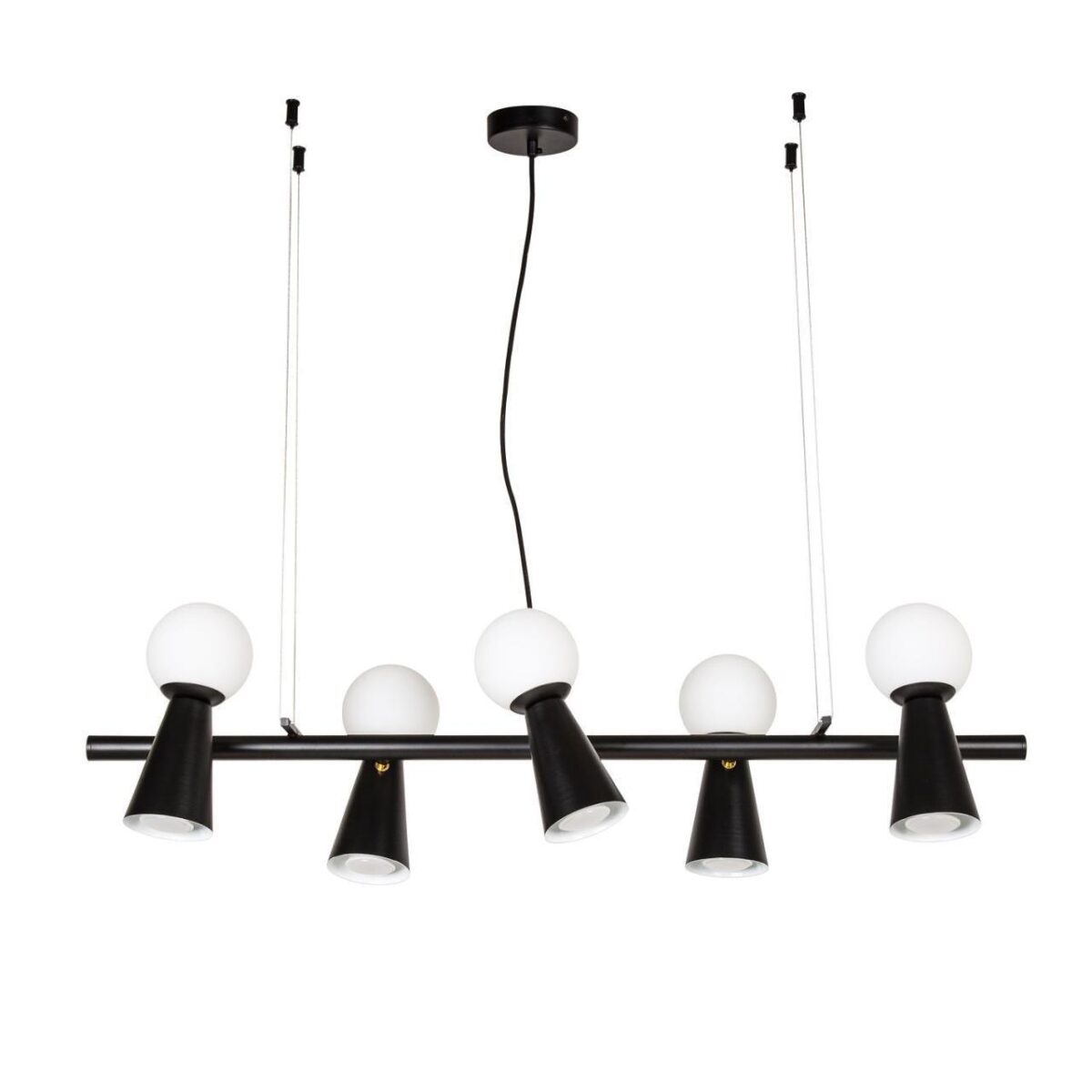 4095-5P, подвесная люстра, L900xW330xH230/1730, 5xG9LEDx3W + 5xGU10x35W, excluded — изображение 2