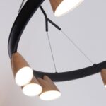 4266-21P, подвесная люстра, L875xW600xH400/1610, LEDx95W, 4085LM, 4000K, included — изображение 7