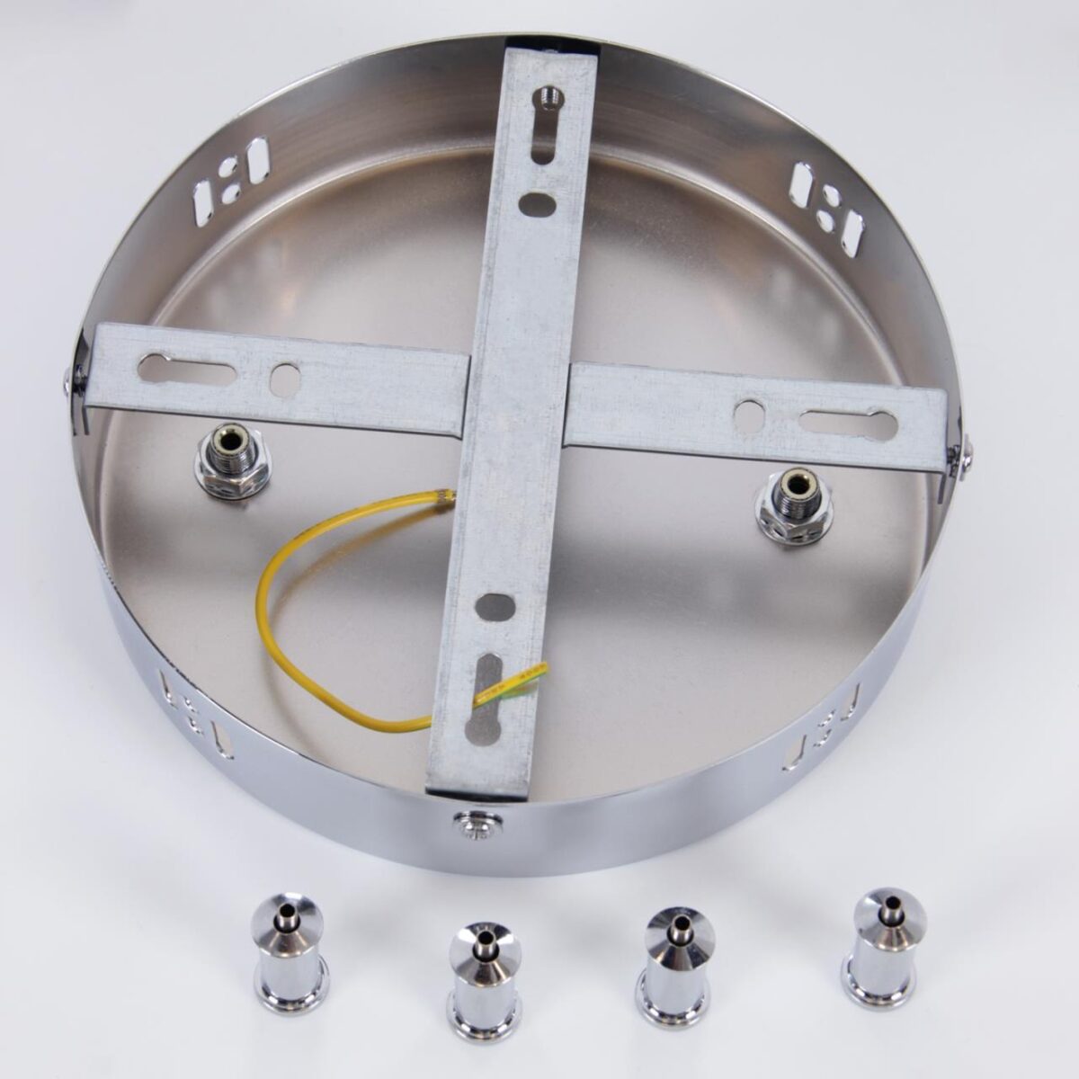 4591-180-2CH, потолочная чаша, D180xH40, цвет хром — изображение 3