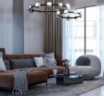 4517-9P, подвесная люстра, D700xH300/1630, 9xLEDx5W, 3600LM, 4000K, included — изображение 3