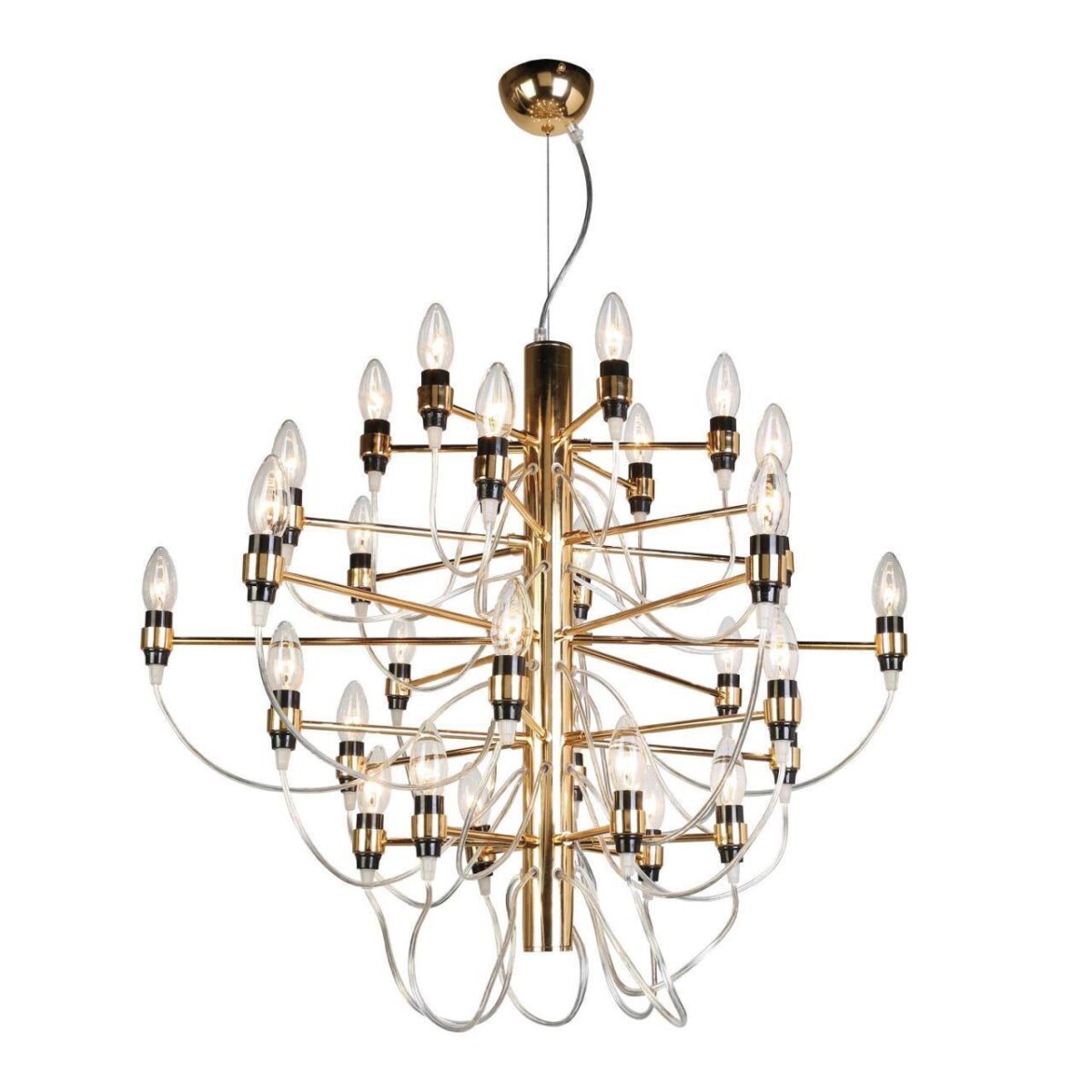 1893-30P, люстра подвесная, D860xH720/1720, 30xE14x40W, excluded 1893-30P, люстра подвесная, D860xH720/1720, 30xE14x40W, excluded — изображение 1