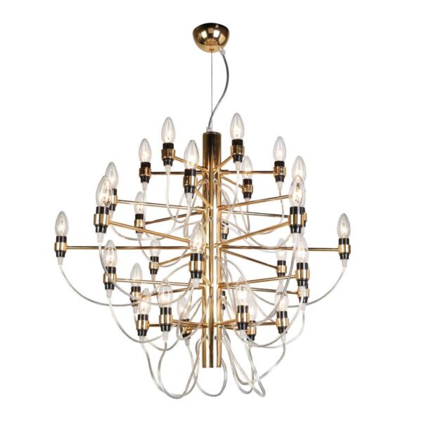 1893-30P, люстра подвесная, D860xH720/1720, 30xE14x40W, excluded